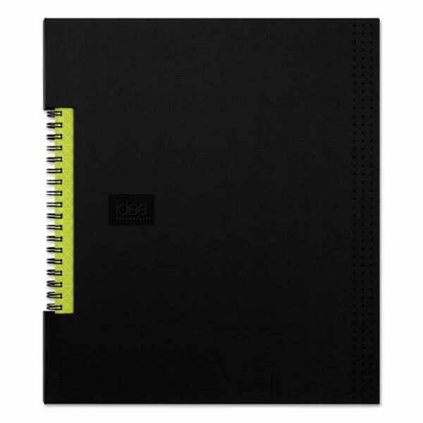 Tops Products TOP Idea Collective Professional Wirebound Hardcover Notebook, Black - 11 x 8.5 in. 56895